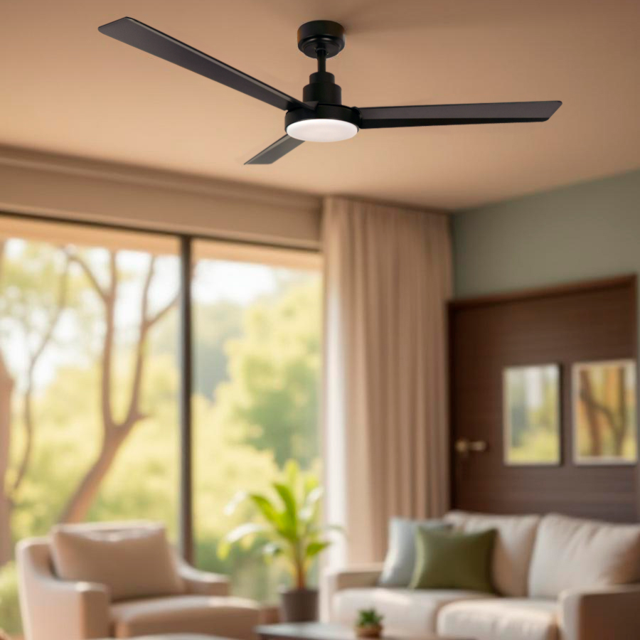 Пример установки DREAMFAN Nassau LED DC 132 Пример установки DREAMFAN Nassau LED DC 132