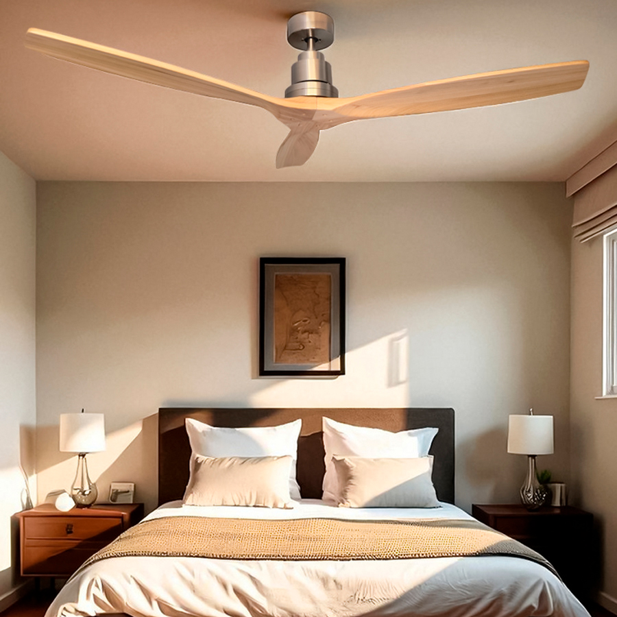 Пример установки DREAMFAN Lantau Pine Wood DC 132 Пример установки DREAMFAN Lantau Pine Wood DC 132