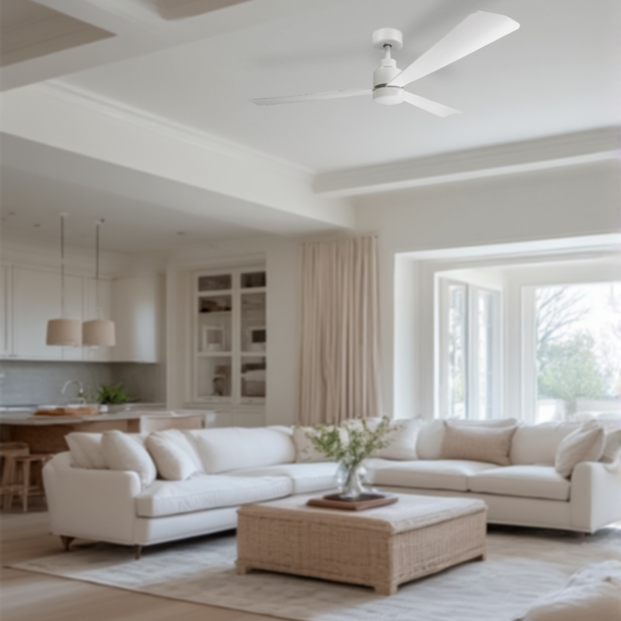 Пример установки DREAMFAN Rotterdam White LED DC 132 Пример установки DREAMFAN Rotterdam White LED DC 132