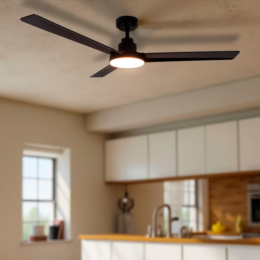 Пример установки DREAMFAN Nassau LED DC 132 Пример установки DREAMFAN Nassau LED DC 132