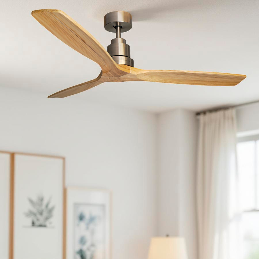 Пример установки DREAMFAN Lantau Pine Wood DC 132 Пример установки DREAMFAN Lantau Pine Wood DC 132