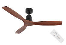 Потолочный вентилятор DREAMFAN Lantau Black Wood DC 132 (33501DC)