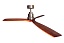 Потолочный вентилятор DREAMFAN Lantau Nickel Black Wood DC 132 33509DC