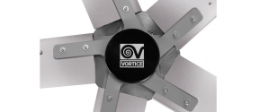 Серия потолочных вентиляторов Vortice Nordik HVLS Super Blade