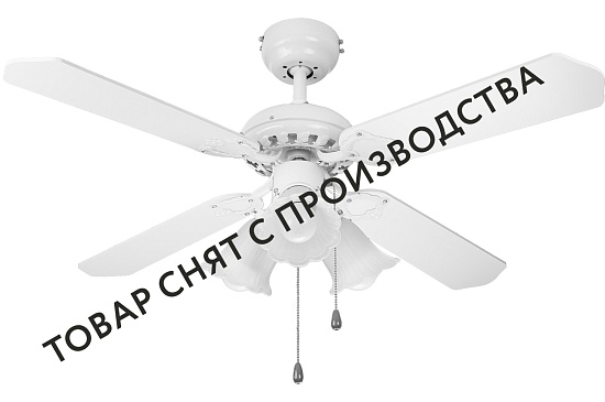 Люстра вентилятор DREAMFAN Princess White 105 63105DFN