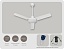Потолочный вентилятор DREAMFAN Simple RC 90 (90090DFN)