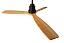 Потолочный вентилятор DREAMFAN Lantau Black Pine Wood DC 132 33508DC