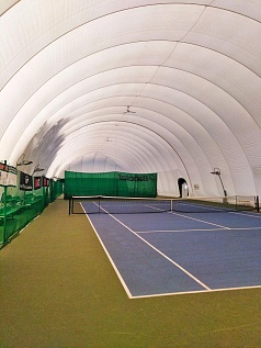 Потолочные вентиляторы Nordik International Plus 140/56 в детской Академии тенниса Шамиля Тарпищева "Чайка"
