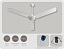 Потолочный вентилятор DREAMFAN Simple RC 142 (90142DFN)