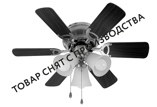 Люстра вентилятор DREAMFAN Fast Satin Brass 76 54075DFN