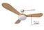 Люстра-вентилятор DREAMFAN Cocos LED DC 132 (50004DC)