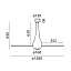 Люстра-вентилятор Eterfan Led Transporent DC (33381-9FAR)