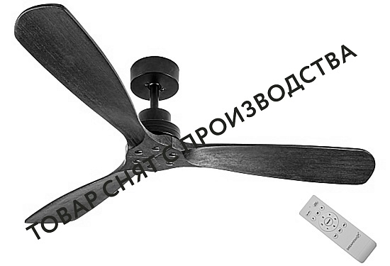 Потолочный вентилятор DREAMFAN Bali Black Wood DC 33516DC
