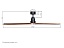 Потолочный вентилятор DREAMFAN Lantau Black Wood DC 132 (33501DC)
