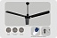 Потолочный вентилятор DREAMFAN Espresso RC 142 (91142DFN)